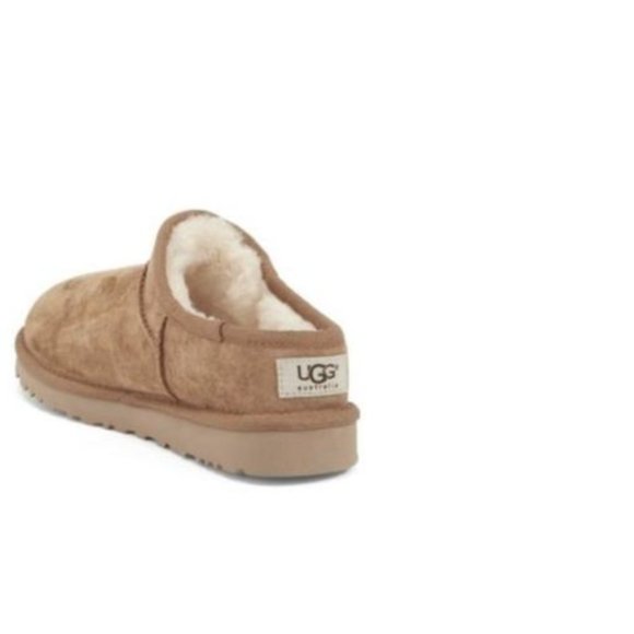 NIB UGGS AUSTRALIA UGG CLASSIC SLIPPER WATER RESISTANT CHESTNUT 9 - Picture 3 of 9